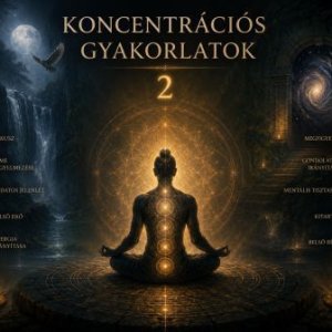 Koncentrációs gyakorlatok 2 on-line tanfolyam 60 napnyi anyag - 120 nap elérhetőséggel